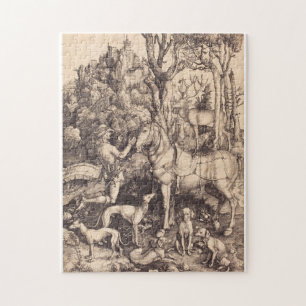 Puzzle Albrecht Durer - Saint Eustace
