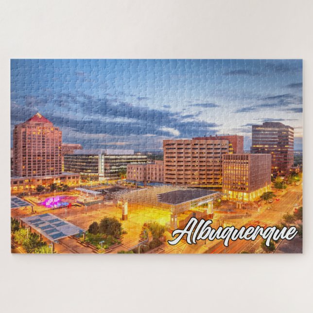 Puzzle Albuquerque, Nouveau-Mexique, États-Unis (Horizontal)