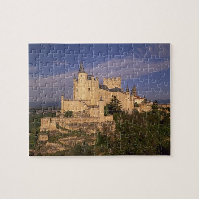 Puzzle Alcazar et cathédrale, Ségovie, Castille Léon, (Horizontal)