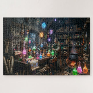 Puzzle Alchimie Arcanique : L'Atelier Secret du Maître