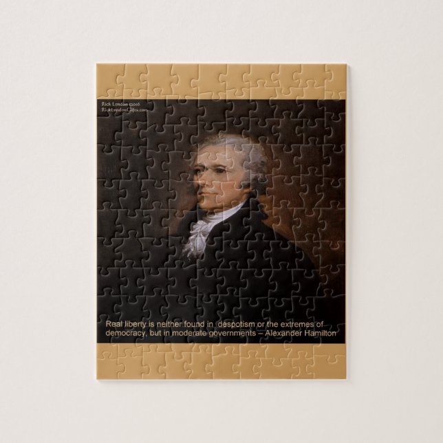 Puzzle Alexander Hamilton Cadfts (Vertical)