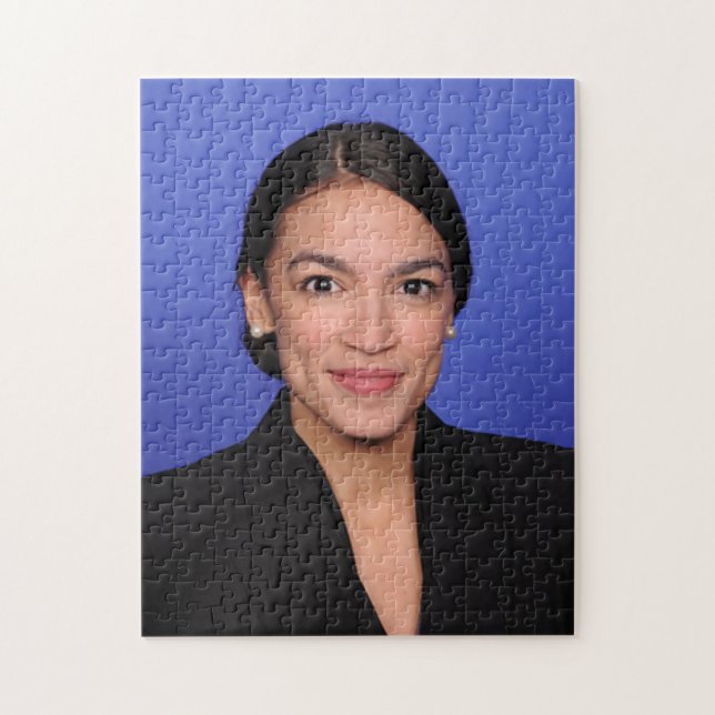Puzzle Alexandria Ocasio Cortez Portrait (Vertical)