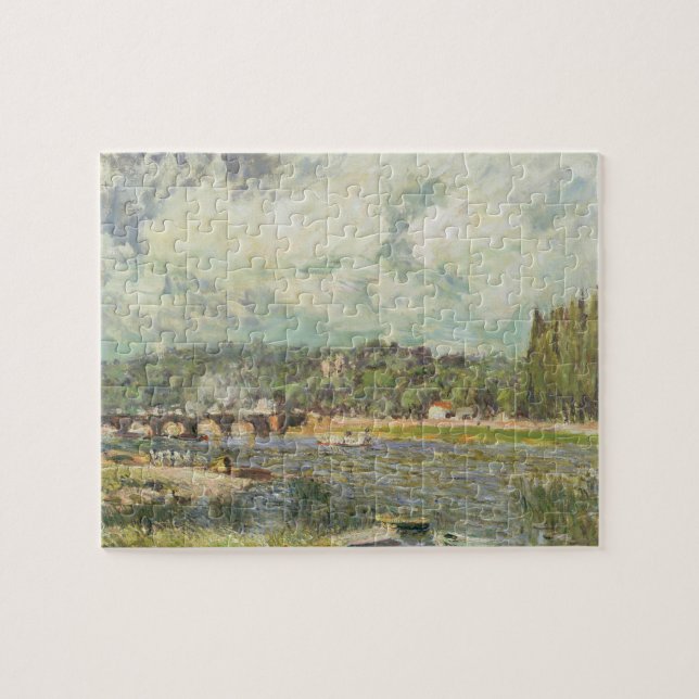 Puzzle Alfred Sisley | le pont chez Sevres (Horizontal)