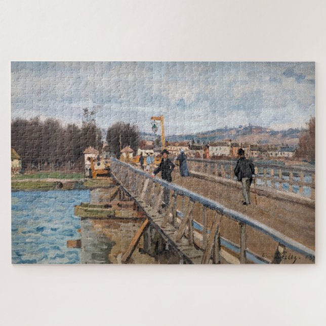 Puzzle Alfred Sisley - Passerelle d'Argenteuil (Horizontal)