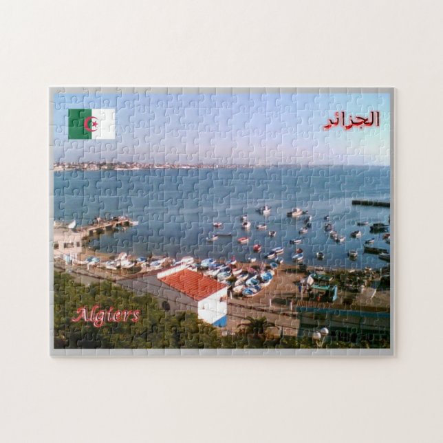 Puzzle Algeria - Algeri - (Horizontal)