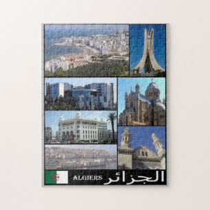 Puzzle Algeria - Algeri - I Love -