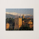 Puzzle Alhambra; Grenade; Andalousie, Espagne, Sierra<br><div class="desc">COPYRIGHT David Barnes / SuperStock.com | EU27 DBN0021.jpg | Alhambra; Grenade; Andalousie,  Espagne,  Sierra Nevada</div>
