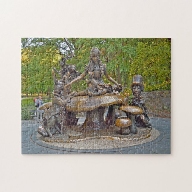 Puzzle Alice au pays des merveilles Central Park. (Horizontal)