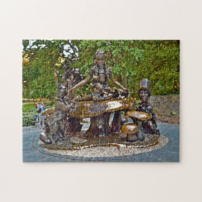 Puzzle Alice au pays des merveilles Central Park. (Horizontal)