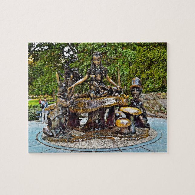 Puzzle Alice au pays des merveilles Central Park. (Horizontal)