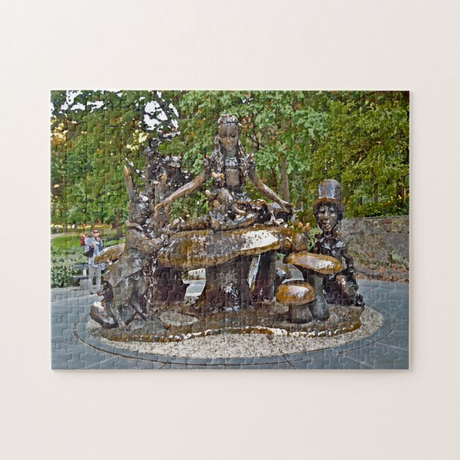 Puzzle Alice au pays des merveilles Central Park. (Horizontal)