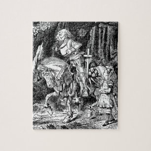 Puzzle Alice au Pays des Merveilles Chevalier Blanc Vinta