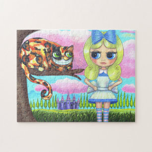 Puzzle Alice au pays des merveilles Grande poupée oeil Ch
