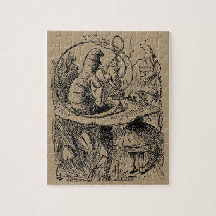 Puzzle Alice au Pays des Merveilles Vintage Narguilé Chen