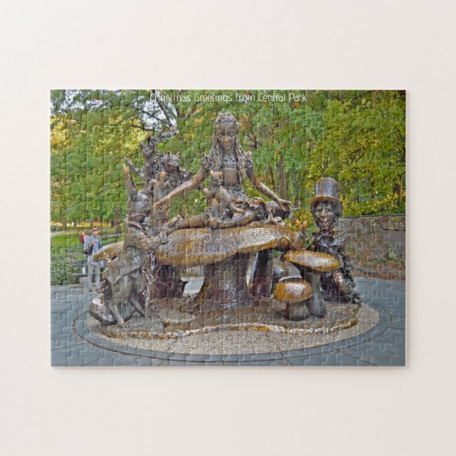 Puzzle Alice au Wonderland Central Park. (Horizontal)