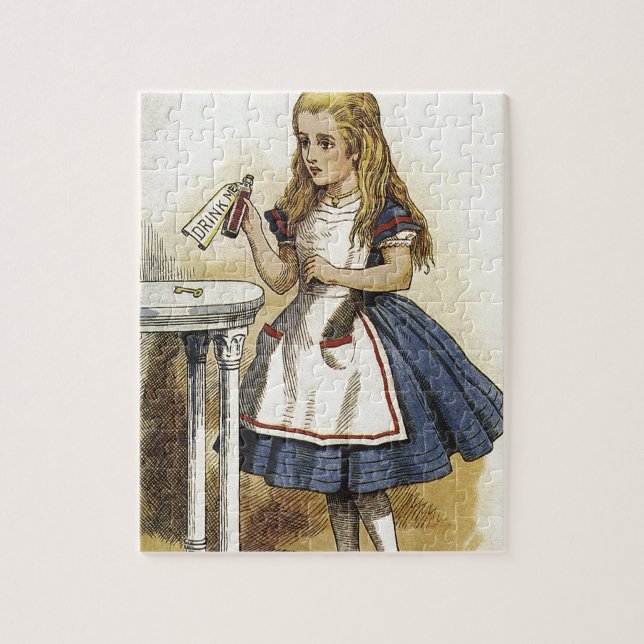 Puzzle Alice dans l'amusement du pays des merveilles (Vertical)