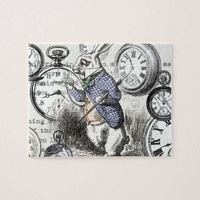 Puzzle Alice de lapin blanc au pays des merveilles (Horizontal)