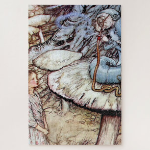 Puzzle « Alice et la chenille » par Arthur Rackham