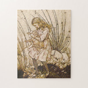 Puzzle Alice et le bébé porc 1