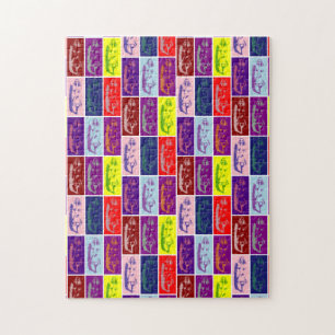 Puzzle Alice grandissant pop art