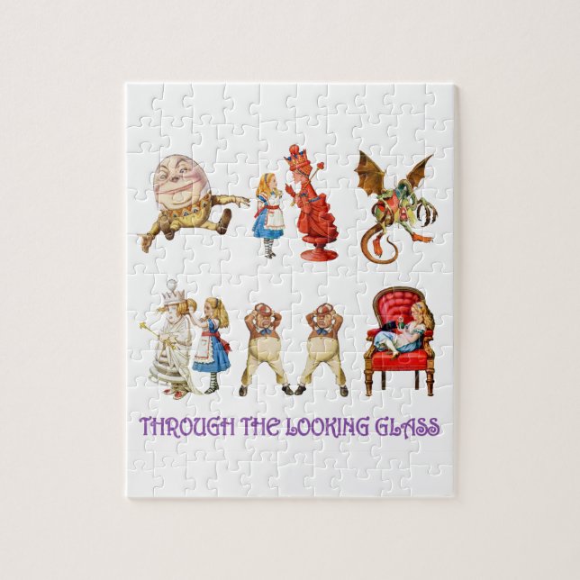 Puzzle Alice par le psyché (Vertical)