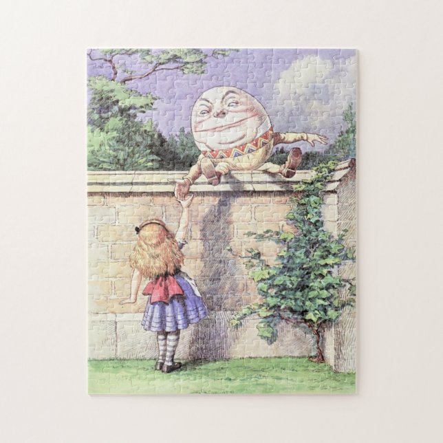 Puzzle Alice rencontre Humpty Dumpty (Vertical)