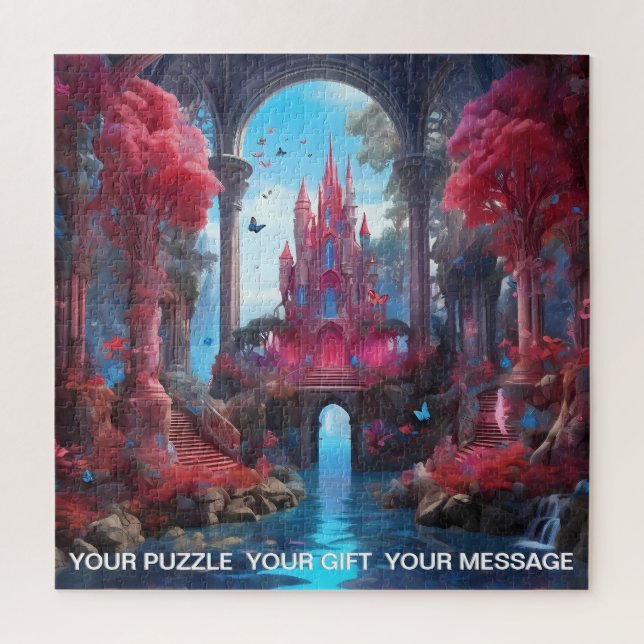 Puzzle Alien Castle Imaginaire Monde (Vertical)