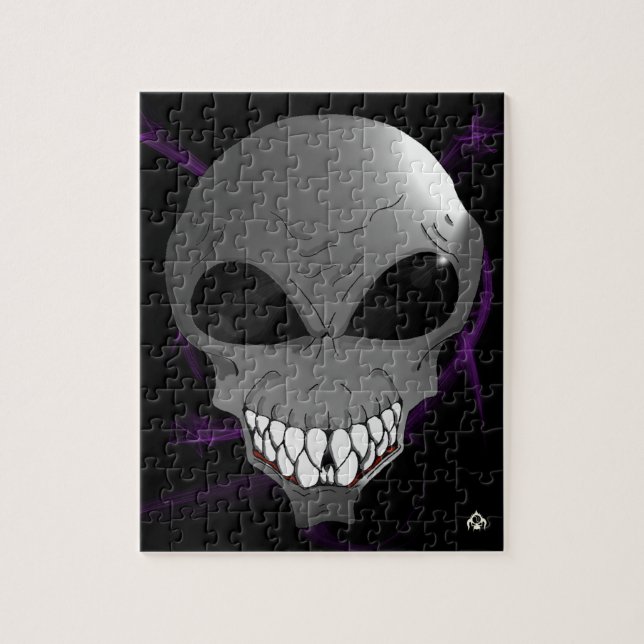Puzzle alien gris (Vertical)