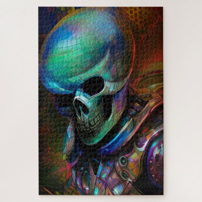 Puzzle Alien Skeleton (Vertical)