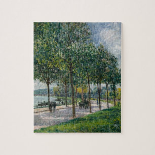 Puzzle Allée des arbres de châtaigne - Alfred Sisley