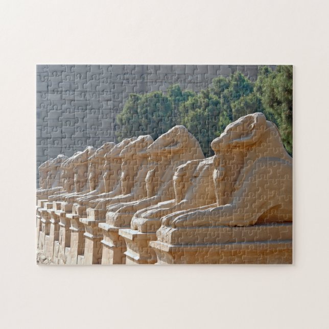 Puzzle Allée des Sphinx à Karnak Temple - Égypte (Horizontal)