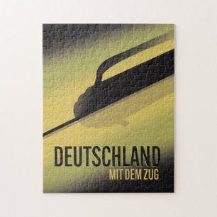Puzzle Allemagne en train
