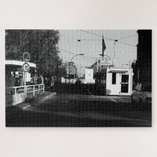 Puzzle Allemagne vintage Postes frontaliers Est Berlin Ou