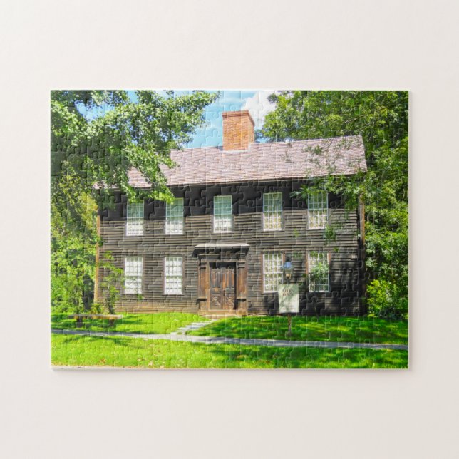 Puzzle Allen House Deerfield Massachusetts. (Horizontal)