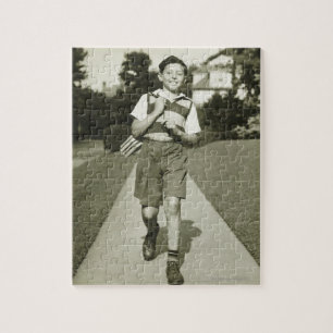 Puzzle Aller à l'école