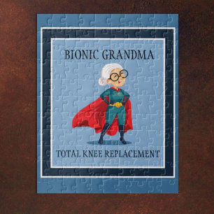 Puzzle Allez, grand-mère ! Remplacement du genou bionique