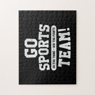 Puzzle Allez l'équipe sportive ! Sports amusants