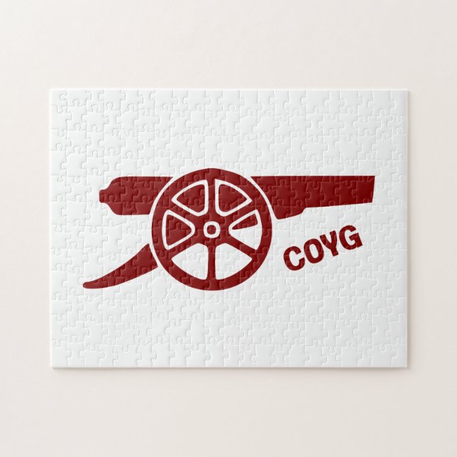 Puzzle Allez les Gunners COYG (Horizontal)