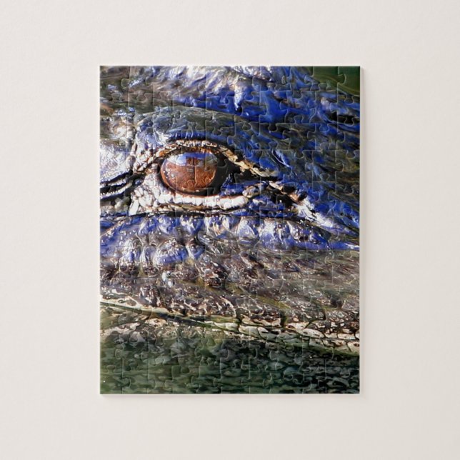 Puzzle Alligator (Vertical)