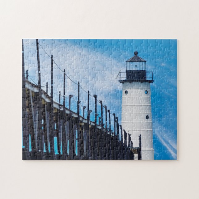 Puzzle Along Manistee (Horizontal)