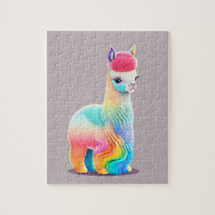 Puzzle Alpaca Petit Coloré