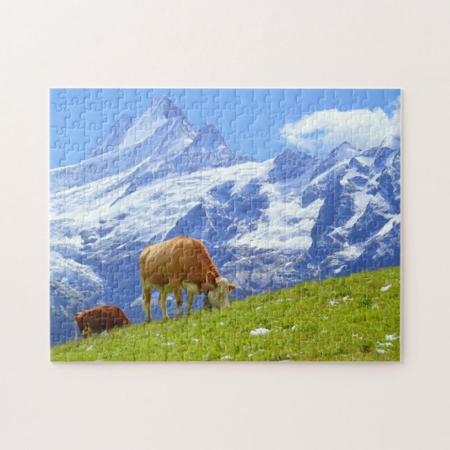 Puzzle Alpes suisses (Horizontal)