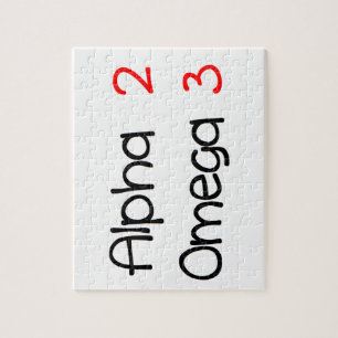 Puzzle alpha oméga