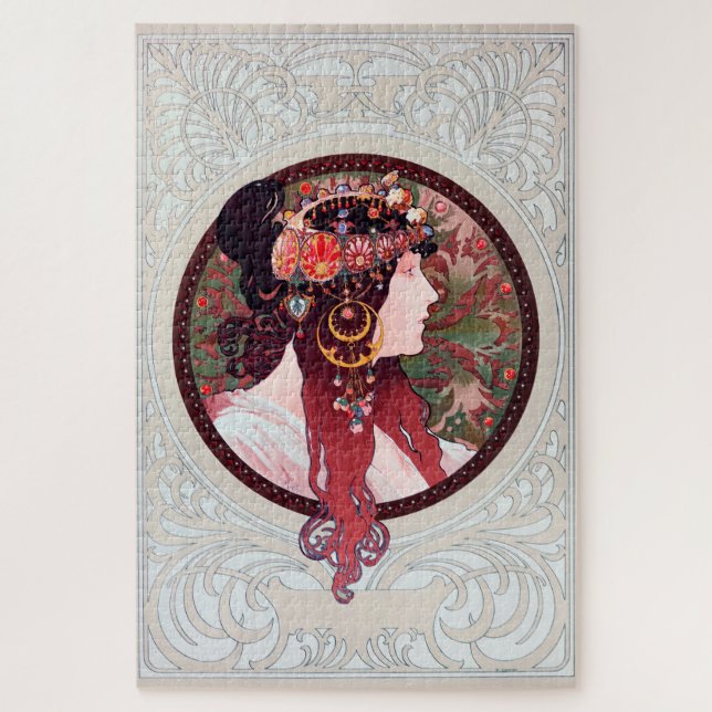 Puzzle Alphonse Mucha (Vertical)