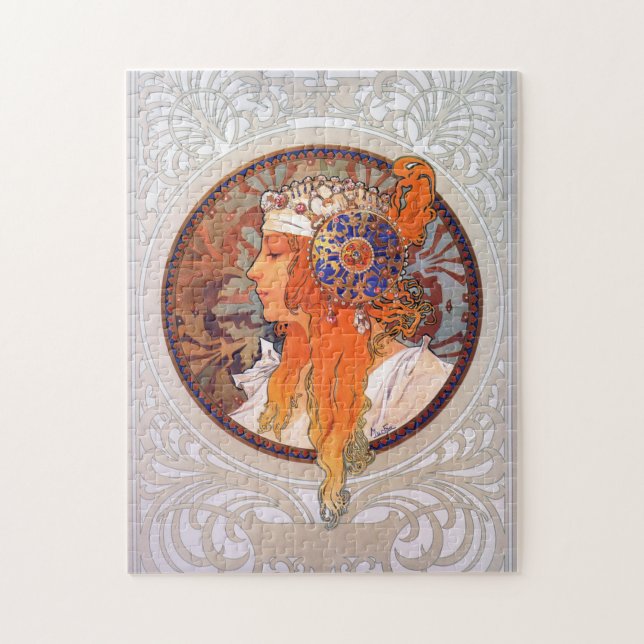 Puzzle Alphonse Mucha (Vertical)