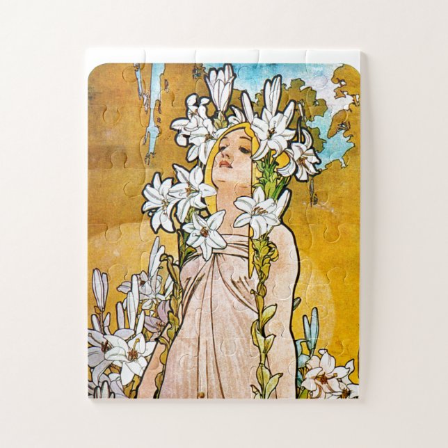 Puzzle Alphonse Mucha (Vertical)