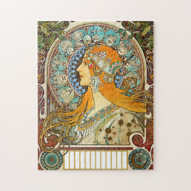 Puzzle Alphonse Mucha Art Nouveau Zodiac (Vertical)