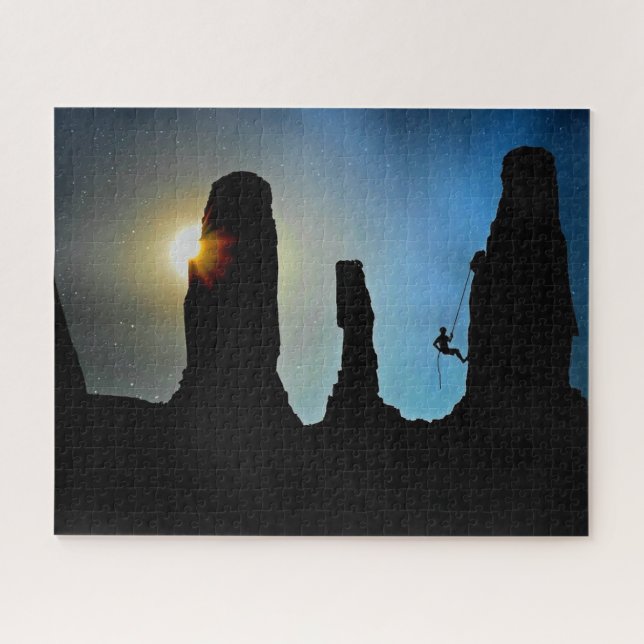 Puzzle Alpiniste Escalade Sport Alpinisme (Horizontal)