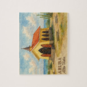 Puzzle Alto Vista Aruba aquarelle