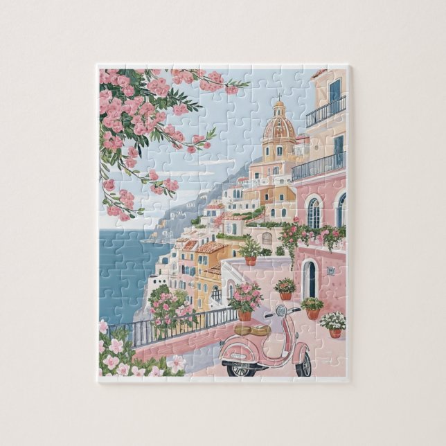 Puzzle Amalfi rose (Vertical)
